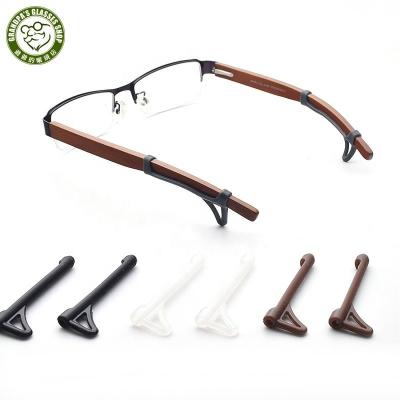 China Soft Silicone Eyeglasses Ear Grips Elastic Comfort Anti-Slip Eco-Friendly/Anti-Skid/Comfortable/Elastic, Glass Ear Hooks Temple Tips For Spectacle Sunglasses for sale