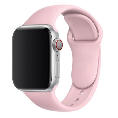 China IP68 Waterproof 51 Colors Silicone Watch Band For Apple Watch Strap For Apple Smart Watch Bands for sale