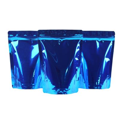 China Plastic Bag Manufacturer Glossy Aluminum Foil Disposable Package Bags For Snack Food for sale