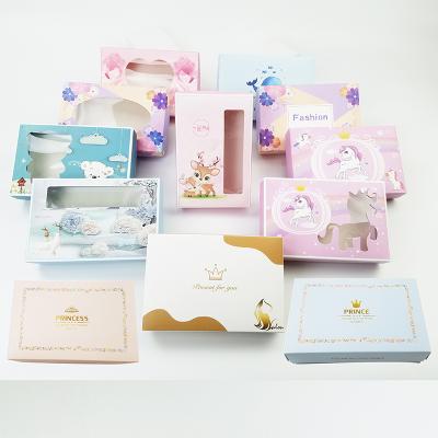 China Foldable Recyclable Cardboard Paper Box Small Fancy Paper Box Gift Box With Logo Printing for sale