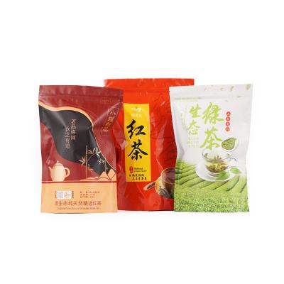 China Disposable Digital Printing Self Sealing Tea Bag With Zipper Pouch Sachet Organic Herbal Packaging Tea Bag for sale