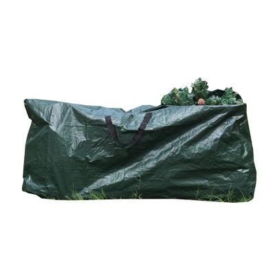 China Sustainable Heavy Duty Polyester Extra Large Artificial Christmas Holiday Tree Storage Bag With Sturdy Handles for sale