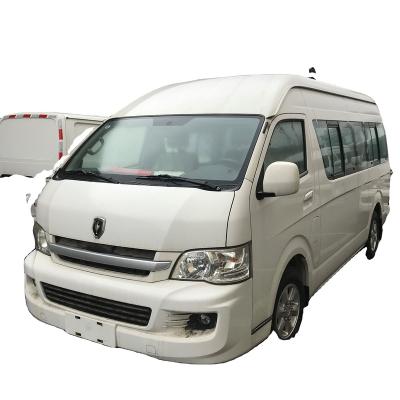 China Standard Size JinBei Mini Bus Inventory Car Sale for sale