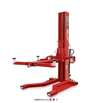 China YL2401 Movable Single Post CE Certificated Portable One Post Car Lift Stand for sale