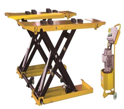 China Maintenance Machine YL635B CE Certificated Pneumatic And Hydraulic Scissor Jack 3500kg for sale