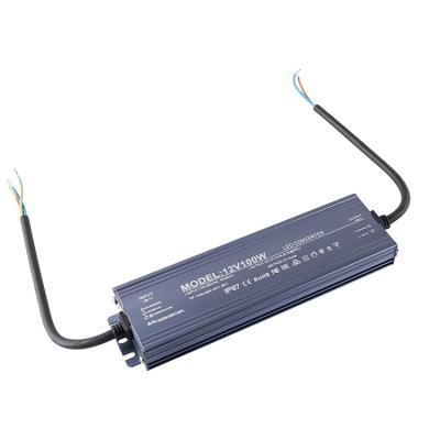 China Full bonded SMPS led power supply driver 60 watt waterproof ip67 for outdoor cctv for sale