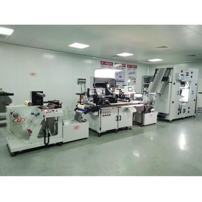 China Labels Automatic Roll To Roll Silk Screen Printing Machine for sale