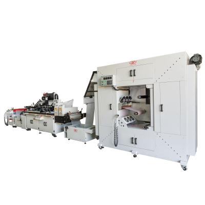 China Factory High Speed ​​Automatic Roll To Roll Sticker Label Screen Printing Machine for sale