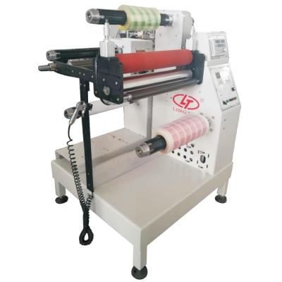 China CLOTHING Automatic Roll To Roll Label Rewinding Machine With Laminating Device For Paper , Roll Film for sale