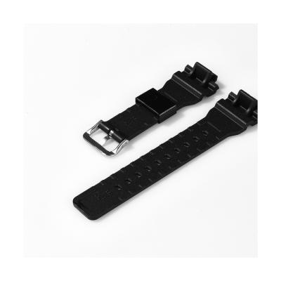 China Good Quality Resin Watch Band Strap Rubber Watch Band Strap For GMA-S110/S120 for sale