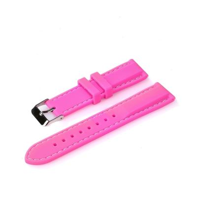 China Waterproof Watch Band 18mm/20mm/22mm/24mm Silicone Rubber Watch Strap Band for Mido for sale