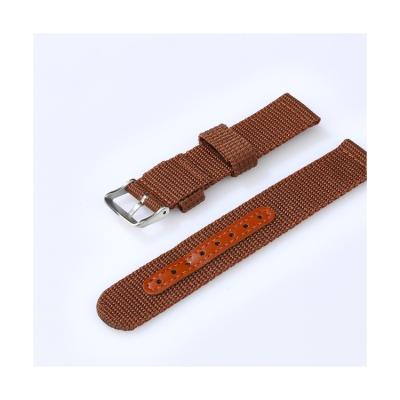 China Watch Band 18mm 20mm 22mm 24mm Canvas Strap Sweatproof Watch Strap Waterproof Fashion for sale