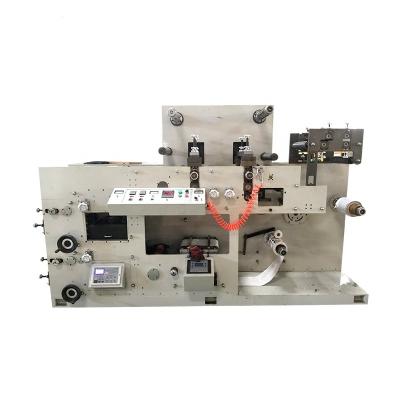 China Paper Printer Two Color Adhesive Label Super Market Label Thermal Label Flexo Printing Machine for sale