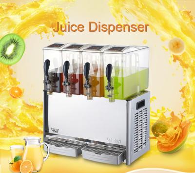 China Hot sales for hotel juice extractor cooling machine with 4pcs 10L 630*470*720mm tanks for sale