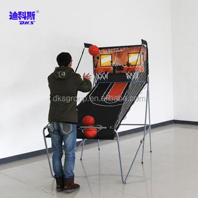 China Durable Indoor Basketball Exercise Arcade Basketball Game Machine With Basketballs for sale