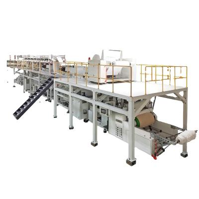 China Disposable Hygiene Industry 1200mm Fluff Pulp Sap Sheet Making Machine for sale