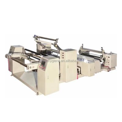 China Disposable Industry PP Spun-bond Nonwoven Hygiene Fabric Price Embossing And Perforating Machine for sale