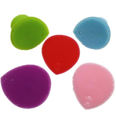 China All natural silicone facial cleansing brush to clean pores and dirt. Manual Exfoliating Facial Cleansing Brush for sale