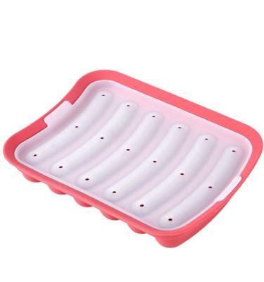 China Sustainable DIY Sausage Silicone Mold is perfect for kids and babies to enjoy Homemade Ham Hot Dog for sale