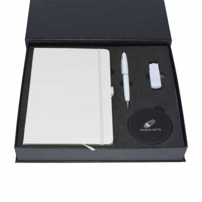 China Eco-friendly Business Metal Pen USB and Wireless Charger Corporate Gift Set Luxury Corporate Gift Set for sale