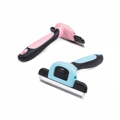 China 2022 Hot Stocked Amazon Selling Pet Hair Remover Products Dog And Cat Hair Grooming Comb Comfortable Pet Hair Remove Tool for sale