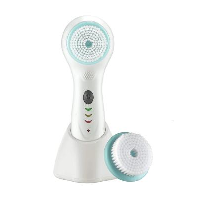 China 2022 Multi-Function Amazon Skin Brush Battery Battery Clean Facial Beauty Machine Facial Clean Type Sweep Mini Facial Cleansing Brush for sale