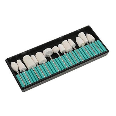 China Irregular Shaped Object Outdoor Artifacts Nail Art Diamond Ceramic Head Pedicure Tool Nail Drill Bit Grinding Set for sale