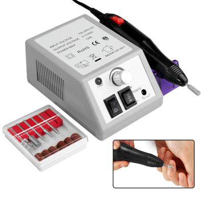 China Great Arts and Crafts Fun for Whole Family Packing Electric Nail Drill Manicure Machine with Nail Art Equipment Nail File Drills Pedicure Manicure Set on Sale for sale