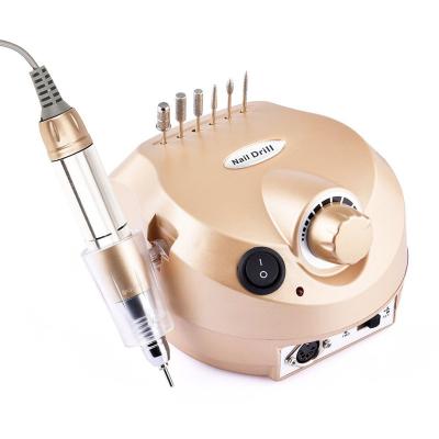 China Plastic Portable Professional Electric Nail Drill Machine Kit For Nail Set Regular Polish Acrylic Nail Set Manicure Pedicure Machine For Pedicure for sale