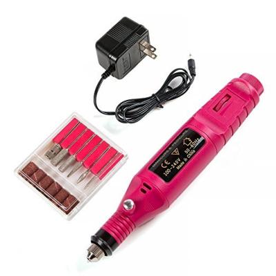 China Battery Operated Professional Pedicure Nail File Drill Manicure Tool Electric Pedicure Machine for sale