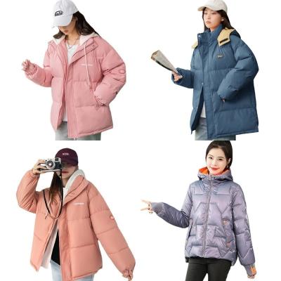 China 2022 Winter Coat Customized High Quality Fashion Women's Breathable Jacket Women's New White Fluffy Down Jacket New Down Jackets for sale