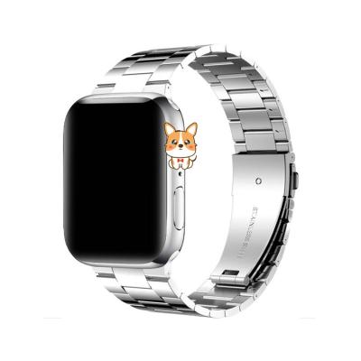 China 2021 Most Popular Metal Charm Fashion Classic Stainless Steel Metal Watch Band For Apple Watch Series 1 2 3 4 5 6 for sale