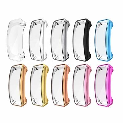 China Fashion Sport Silicone Protector Smart Watch Case For Fitbit Inspire Replacement Soft TPU Cover For Samsung Galaxy Fit R370 for sale