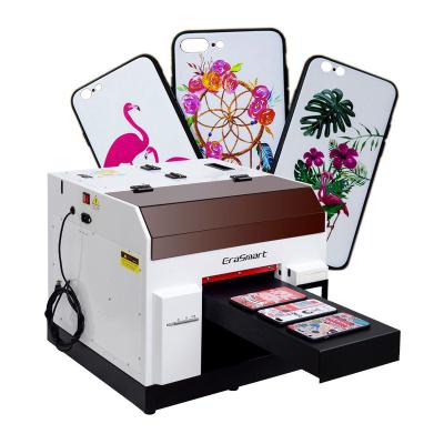 China Home Use A4 UV Flatbed Printer Mobile Case Printing Machine Phone Case Printer for sale