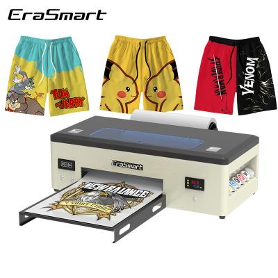 China A3 (310*450mm) EraSmart 30cm DTF Printer A3 DTF 1390&L1800 Printer with Roll for T-shirts, sweater, hat, jeans for sale