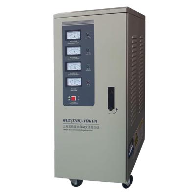 China SVC New Arrival Automatic Copper Coil Voltage Stabilizer Price 8kva for sale