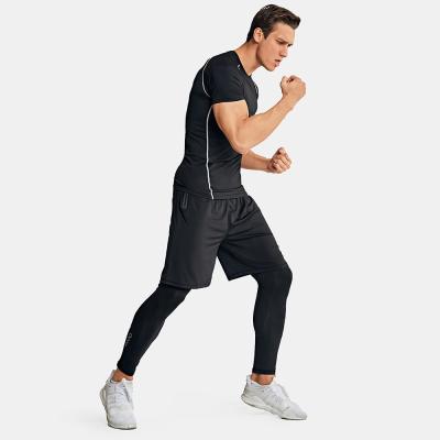 China QUICK DRY Customized Summer Tracksuits Summer Running Shorts For Men Muscle Fit Summer Sets for sale