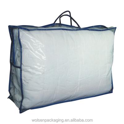 China Recyclable bedding pvc bag/plastic blanket pvc blanket/pvc bag for sale