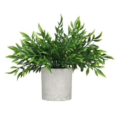 China Nantian Natural Bamboo Potted Plant Bonsai Plants Nordic Touch Mini Decorations Artificial Plant DS533 for sale