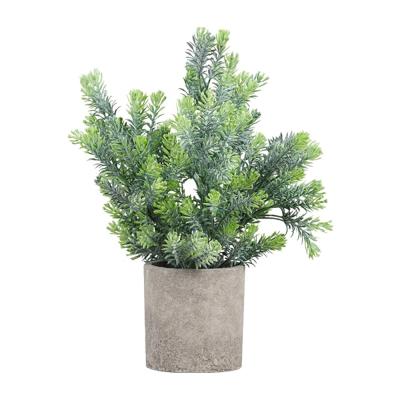 China Plant DS539 Natural Frost Pagoda Touch High Artificial Plant Wholesale Potted Artificial Plants Nine-storey Nordic Office Decorations for sale