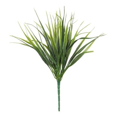 China DS001 Natural Artificial Plants Decor Big Spring Grass Water Grass Bunch Greening Hotel Artificial Plant Touch Fence for sale