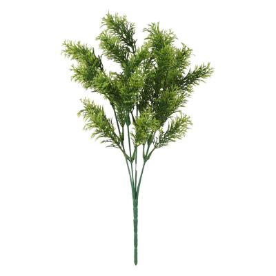 China Natural Touch Frost Grass Water Grass Bunch DS007 Artificial Aquarium Plants Greening Fence Hotel Artificial Plant for sale