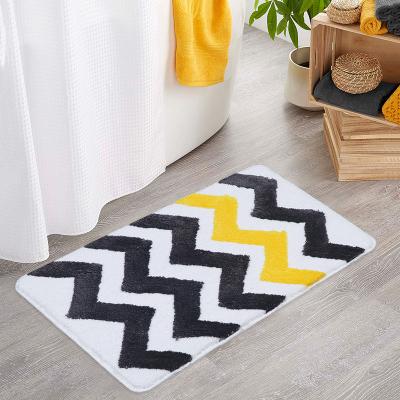 China Viable Bath Mat Non Slip Mat Microfiber Shaggy Bath Mat Good Quality for sale