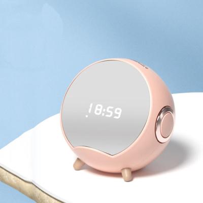 China Multifunctional Mini Phone Function Speaker 5 in 1 Wake Up Phone Holder Sound Box Smart Wireless Charging Portable Speaker for sale