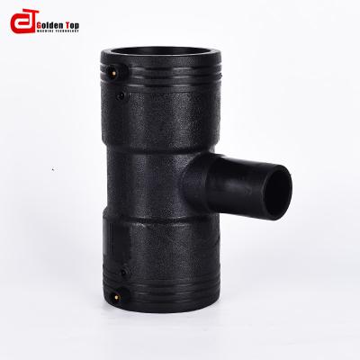 China New corrosion resistant arrive best selling industrial reduced tee electrofusion link pe reduced cheap reduced tee for sale