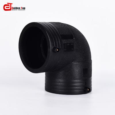 China Corrosion resistant China made wholesale high quality portable 90 degree elbow electrofusion link pe elbow for sale