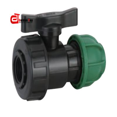 China Best China Supplier OEM Corrosion Resistant Factory Using PP Coupling Irrigation Water Supply Compression Fittings for sale