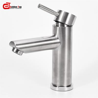 China Contemporary Single Handle Home Faucets High Quality Metered Luxury Deck Mounted Basin Faucet For Bathroom for sale