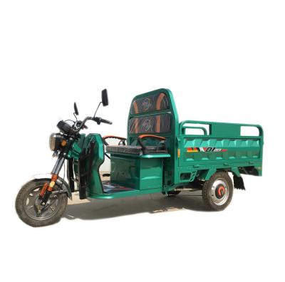 China Strong Cheaper Rear Axle Small Cargo Trike 800W Differential Three Wheel Tricycle for sale