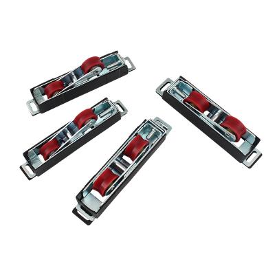 China European Durable Double Wheels Sliding Door Pulley Roller Stainless Steel Sliding Door Roller Window And Door Accessories for sale